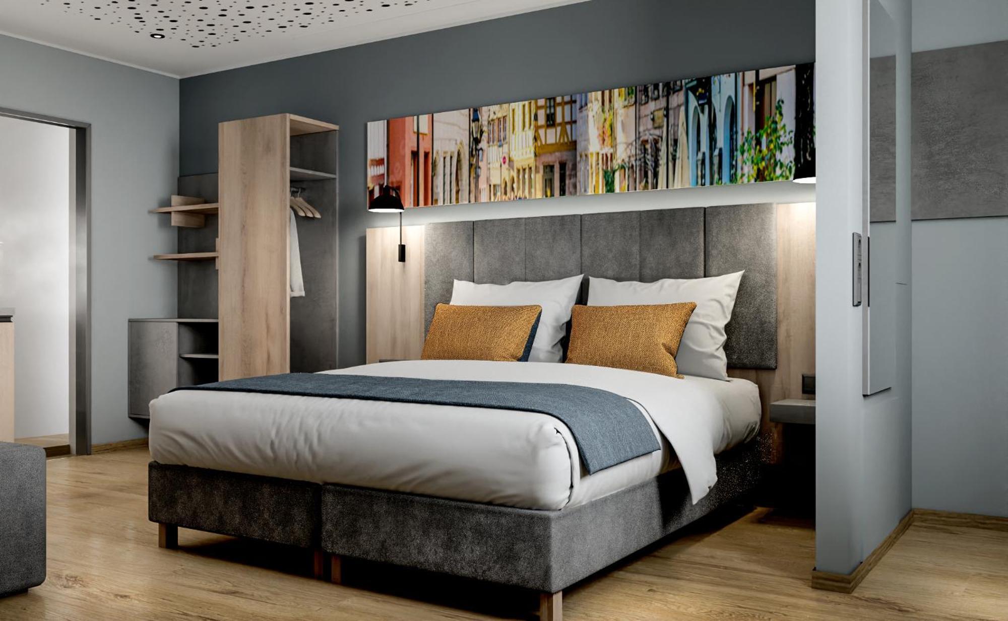 Xzllenz Traum Studio-Apartment, Frei-Parken, U-Bahn, Kueche Nuremberg Room photo